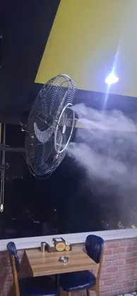 Cafe Buharlı Vantilatör Gece Serinletme Uygulamasi görseli